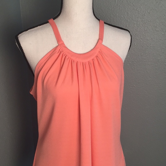 Coral High Neck Top - Picture 4 of 5